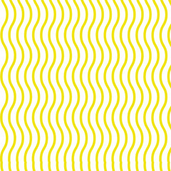 Seamless Yellow Wave Pattern Design