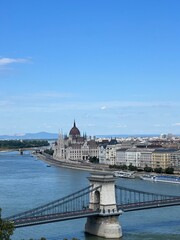 Obraz premium Panorama of Budapest, Hungary,