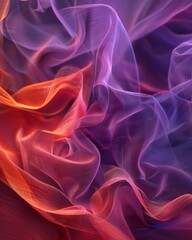 Obraz premium b'Colorful abstract background with flowing shapes'