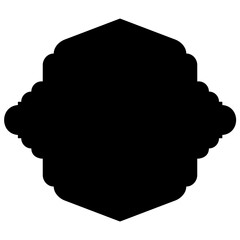 Islamic Label Emblem Shape Glyph Pictogram symbol visual illustration