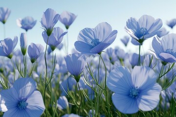 b'field of blue flax flowers'