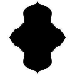 Islamic Label Emblem Shape Glyph Pictogram symbol visual illustration