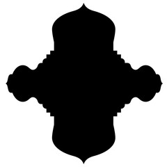 Islamic Label Emblem Shape Glyph Pictogram symbol visual illustration
