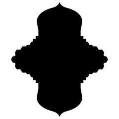 Islamic Label Emblem Shape Glyph Pictogram symbol visual illustration