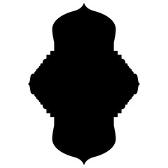 Islamic Label Emblem Shape Glyph Pictogram symbol visual illustration