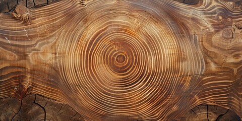 b'Growth rings of a tree trunk'