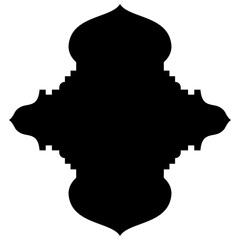 Islamic Label Emblem Shape Glyph Pictogram symbol visual illustration