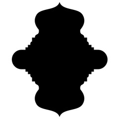 Timeless Pictogram Symbols: Traditional Turkish, Iranian, and Arabic Design for Ramadan & Eid Emblems Label Emblem Shape Glyph Pictogram symbol visual illustration