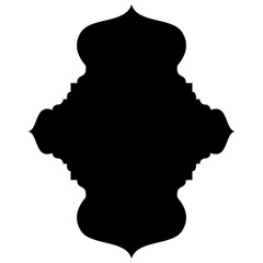 Islamic Label Emblem Shape Glyph Pictogram symbol visual illustration Timeless Pictogram Symbols: Traditional Turkish, Iranian, and Arabic Design for Ramadan & Eid Emblems