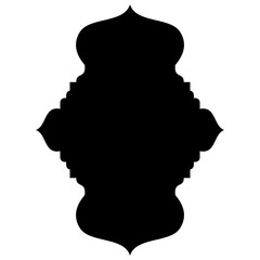 Islamic Label Emblem Shape Glyph Pictogram symbol visual illustration Timeless Pictogram Symbols: Traditional Turkish, Iranian, and Arabic Design for Ramadan & Eid Emblems