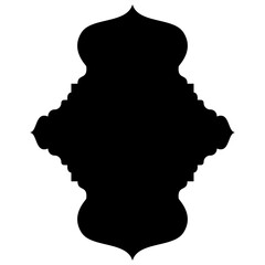 Islamic Label Emblem Shape Glyph Pictogram symbol visual illustration Timeless Pictogram Symbols: Traditional Turkish, Iranian, and Arabic Design for Ramadan & Eid Emblems