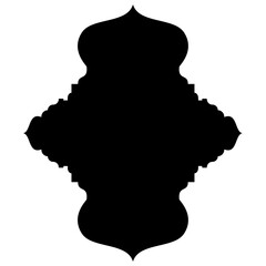 Islamic Label Emblem Shape Glyph Pictogram symbol visual illustration Timeless Pictogram Symbols: Traditional Turkish, Iranian, and Arabic Design for Ramadan & Eid Emblems