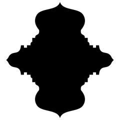 Islamic Label Emblem Shape Glyph Pictogram symbol visual illustration