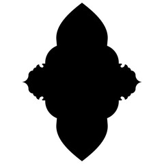 Islamic Label Emblem Shape Glyph Pictogram symbol visual illustration Timeless Pictogram Symbols: Traditional Turkish, Iranian, and Arabic Design for Ramadan & Eid Emblems