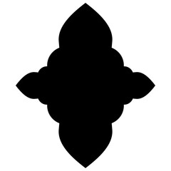 Islamic Label Emblem Shape Glyph Pictogram symbol visual illustration Timeless Pictogram Symbols: Traditional Turkish, Iranian, and Arabic Design for Ramadan & Eid Emblems