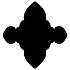 Islamic Label Emblem Shape Glyph Pictogram symbol visual illustration