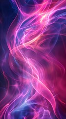 Obraz premium b'Colorful abstract background with smooth light curves'