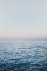 Horizon Hues: A Blend of Ocean Gray and Sky Blue