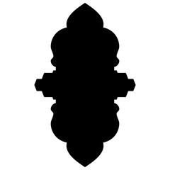 Islamic Label Emblem Shape Glyph Pictogram symbol visual illustration