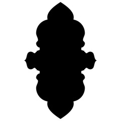 Islamic Label Emblem Shape Glyph Pictogram symbol visual illustration