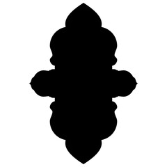 Islamic Label Emblem Shape Glyph Pictogram symbol visual illustration