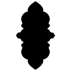 Islamic Label Emblem Shape Glyph Pictogram symbol visual illustration