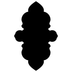 Islamic Label Emblem Shape Glyph Pictogram symbol visual illustration