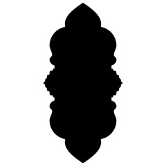 Islamic Label Emblem Shape Glyph Pictogram symbol visual illustration