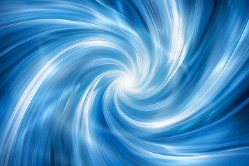 Blue abstract helix or spiral, background or pattern, creative design template