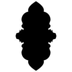 Islamic Label Emblem Shape Glyph Pictogram symbol visual illustration