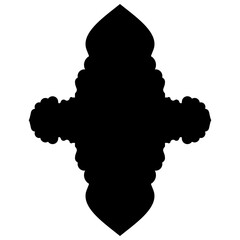 Islamic Label Emblem Shape Glyph Pictogram symbol visual illustration