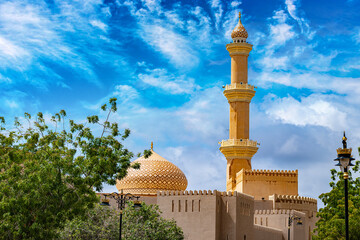 Old town of Nizwa in Ad Dakhiliyah Region, Oman
