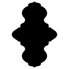 Islamic Label Emblem Shape Glyph Pictogram symbol visual illustration