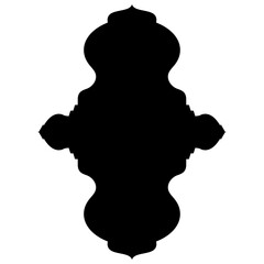 Islamic Label Emblem Shape Glyph Pictogram symbol visual illustration