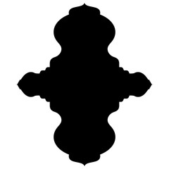 Islamic Label Emblem Shape Glyph Pictogram symbol visual illustration
