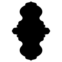 Islamic Label Emblem Shape Glyph Pictogram symbol visual illustration