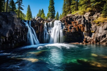 waterfall in the forest