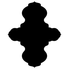 Islamic Label Emblem Shape Glyph Pictogram symbol visual illustration