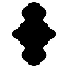 Islamic Label Emblem Shape Glyph Pictogram symbol visual illustration