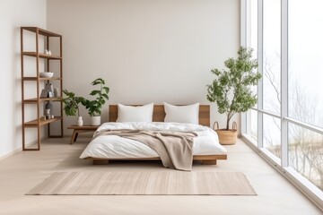 Bedroom furniture apartment cushion.