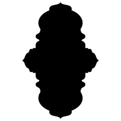 Islamic Label Emblem Shape Glyph Pictogram symbol visual illustration