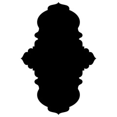 Islamic Label Emblem Shape Glyph Pictogram symbol visual illustration
