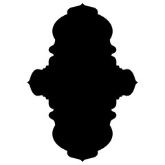 Islamic Label Emblem Shape Glyph Pictogram symbol visual illustration