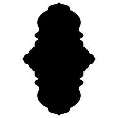 Islamic Label Emblem Shape Glyph Pictogram symbol visual illustration