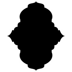 Islamic Label Emblem Shape Glyph Pictogram symbol visual illustration