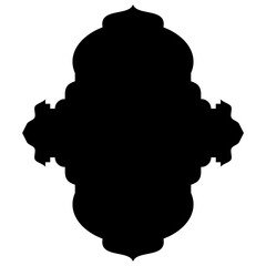 Islamic Label Emblem Shape Glyph Pictogram symbol visual illustration