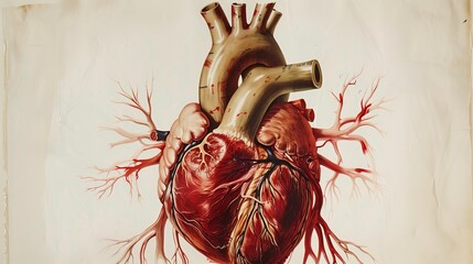 Anatomy of the heart and circulatory system