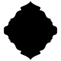 Islamic Label Emblem Shape Glyph Pictogram symbol visual illustration