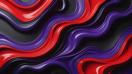 Fotobehang Abstract Waves Wallpaper © Cryptic0