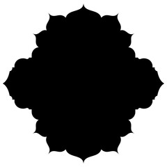 Islamic Label Emblem Shape Glyph Pictogram symbol visual illustration